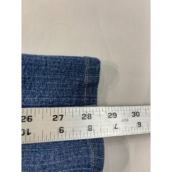 NYDJ Jeans Womens 14 Medium Wash Denim Made In USA Straight Leg - Picture 7 of 10